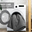 Édredon pour lit simple / simple TG 2 pièces en gris, 100% coton sergé délavé, douceur, tout, design polyvalent pour tout décor, standard 100, coton surdimensionné, sensation douillette, élégance intemporelle,-118928638