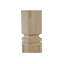 Poteau en bois d'hévéa brut-64622943