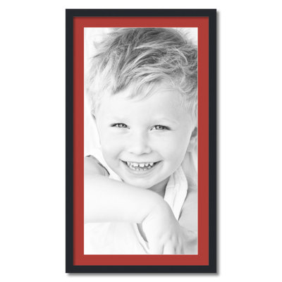 Wood Picture Frame with Mat