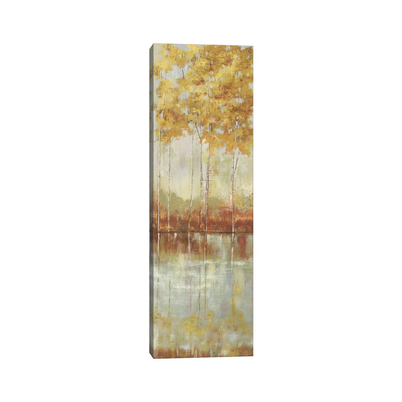 Reflections II by Allison Pearce - Wrapped Canvas Panoramic Painting, 182.88 cm H x 60.96 cm W x 3.175 cm D