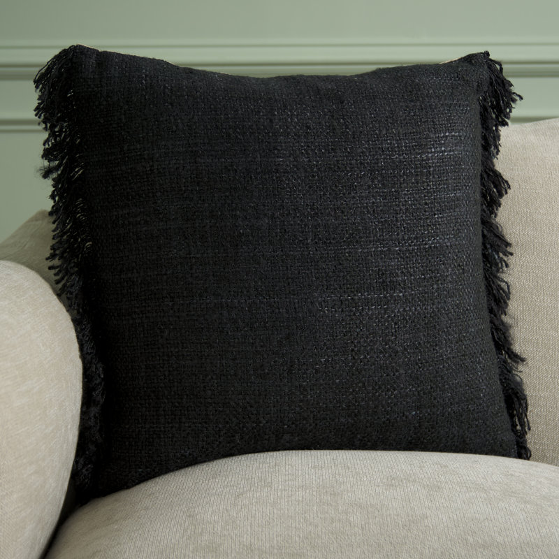 Coussin Lumiza, Noir, noir, noir, noir