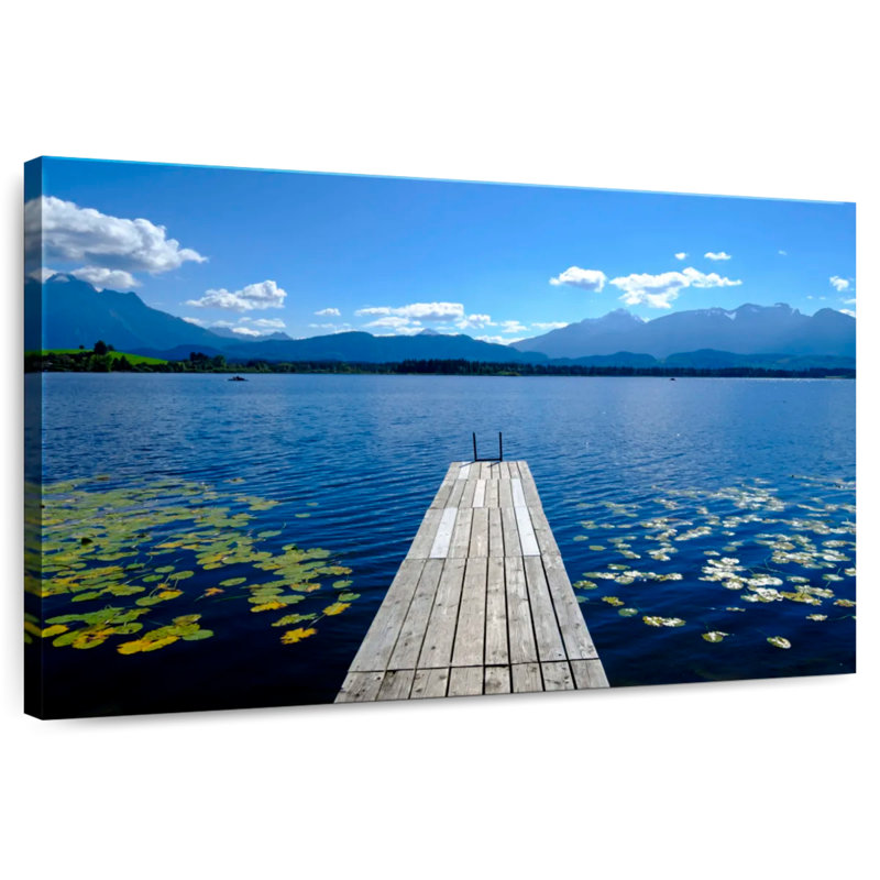 Alvord Hopfensee Dock, 34" H x 51" W