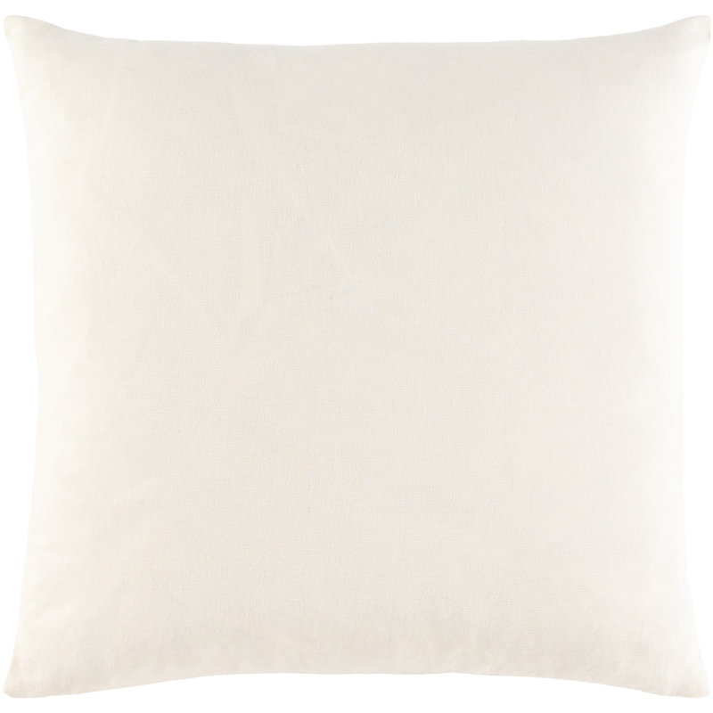 Cotton Throw Pillow, Down Fill