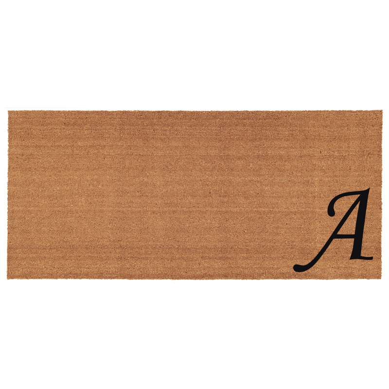 Tapis d'entrée antidérapant Zebrowski, A, Rectangle 2 pi x 4 pi
