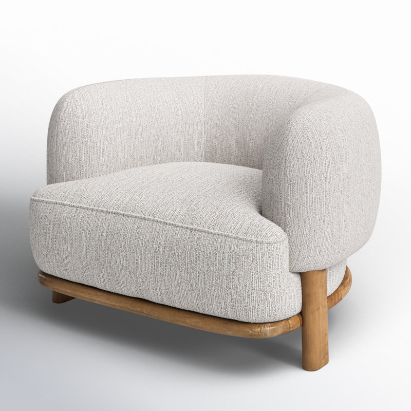 AllModern Dorothea 38'' Wide Upholstered Barrel Chair