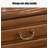 Solid wood four-drawer coffee table