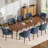 Upholstered Solid Wood Dining Side Chair-1023225749