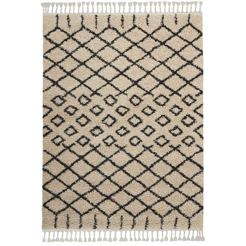Calion Geometric Indoor Rug, Rectangle 3'11" x 6'7"