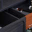 Commode rétractable de style rétro