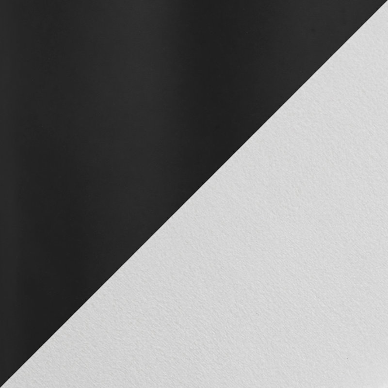 Tabouret de bar Laurenzio, Noir, Blanc / velours, 1