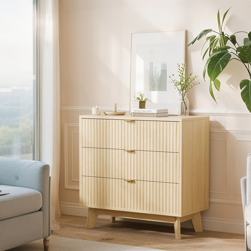80cm W 3 - Drawer Chest of Drawers