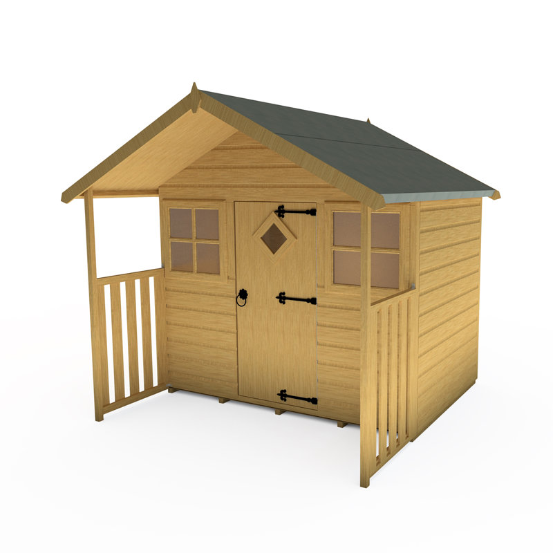 Hobby Shire GB 194cm W x 191cm D Outdoor Wood Playhouse