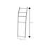 Agathla 4 Freestanding Towel Stand-627575188