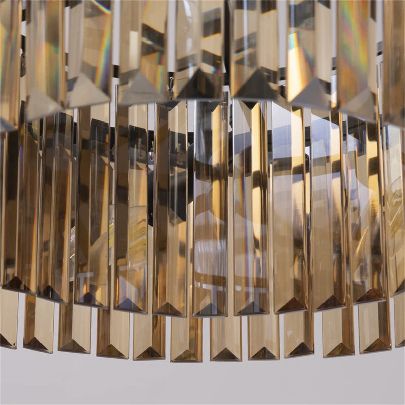 Alekzander 6 - Light Kitchen Island Pendant, Gold