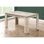 Beige Laminate Dining Table, 60" Rectangular, Modern, For Rectangular Taupe Construction Events