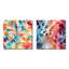 Corzine - Ensemble de 2 collages carrés abstraits-101846731-101846735