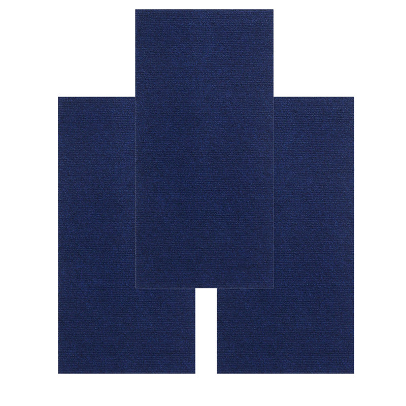 Tapis à griffer pour chat, tapis de chat ajustable avec auto-adhésif, grattoir à griffer pour chat, Bleu foncé