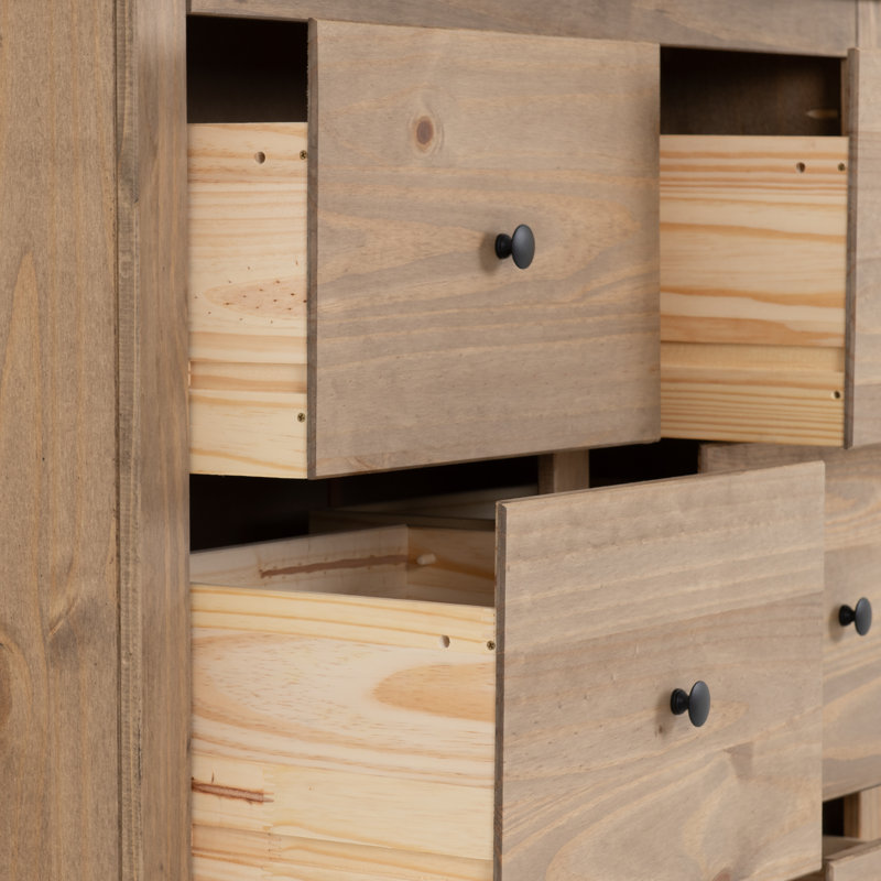 Tetteh 6 Drawer Chest of Drawers