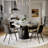Suzzie Modern Sintered Stone Round Dining Table for 4-6 with Pedestal Base and Lazy Susan-1415205226-1415205239-1415205247