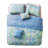 Harmony 5-Piece Reversible Blue Paisley Quilt Set-270279213