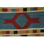 Tapis oriental kilim en laine à tissage plat 6 x 8