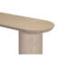 Cromwell 72" Wood Modern  Console Table Raw Oak Finish