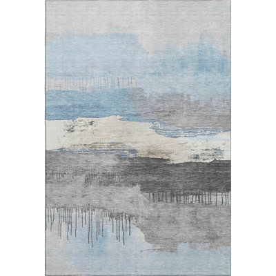 Premium Machine Washable Fairwood AMF1880 Modern Rug