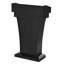 Support d'enceinte avec tiroir Wood Podium-87104408