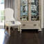 Santa Barbara Upholstered Dining Chair in Ivory