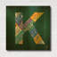 Décoration murale en métal K' By Design Turnpike, 91,4 cm x 91,4 cm-886283247