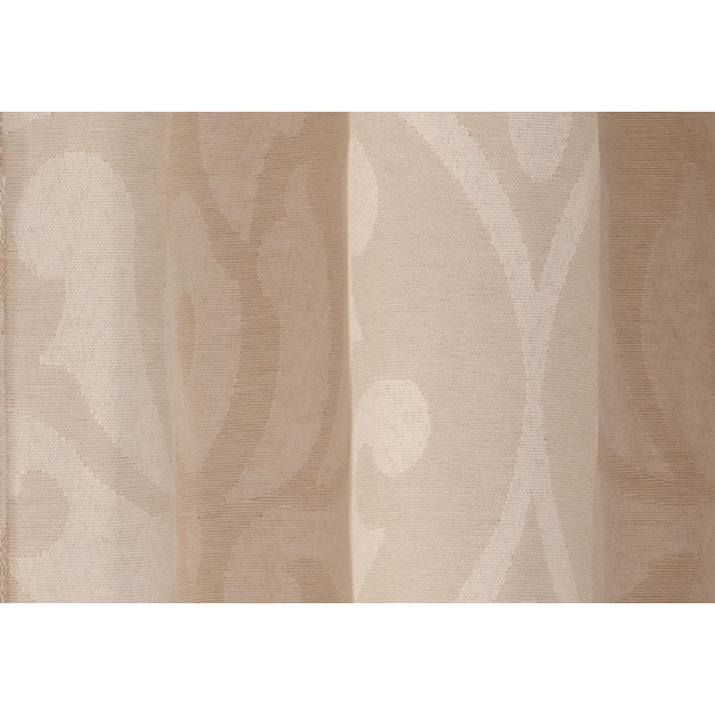Adisson Tab Top Room Darkening Single Curtain, 135cm Width x 175cm Drop, Beige