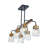 Salihah 6 - Light Kitchen Island Square / Rectangle Chandelier