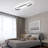 Hemion 27.7" Dimmable LED Flush Mount Lighting with Remote Control and APP