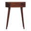 Evonnia 60cm W Solid Wood Bedside Table-711250279