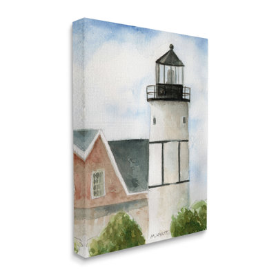 Architecture de la plage côtière du phare de Sandy Neck