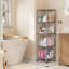 Étagère à 5 niveaux en fil métallique de l 12 po x P 12 po x H 49 po.-420607725