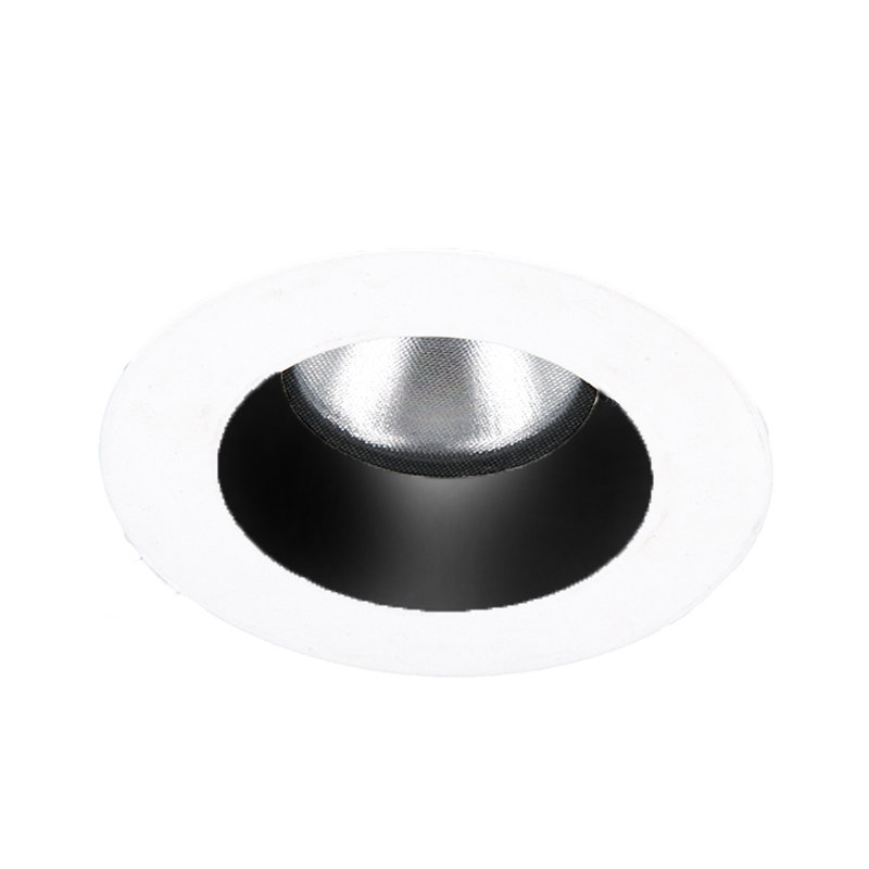 Bordure réfléchissante 2,625 "Aether, Noir / Blanc, Inondation, 2700K / 85