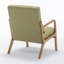 Chaise décorative en bois de style médiéval avec accoudoirs-1601423505