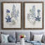 Fern Study I - Toile encadrée de qualité supérieure - prête à être accrochée-301022916-301022912