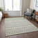 Machine Washable Indoor/Outdoor Christain ACN1412 Linen Rug