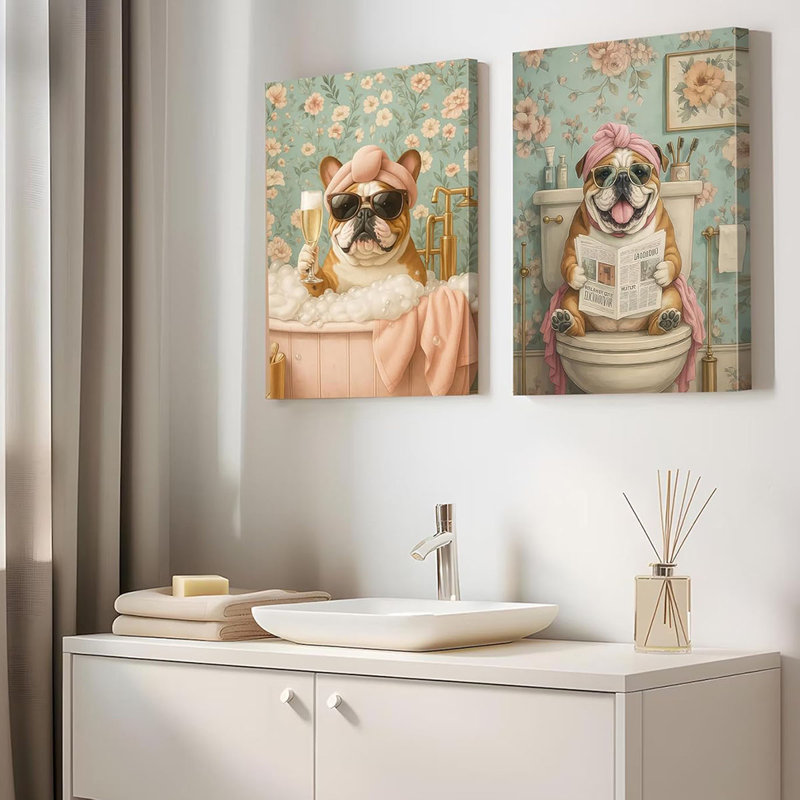 2 Piece Wrapped Canvas Print