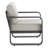 Outdoor Aluminum Club Chair With Cushions-2030518832