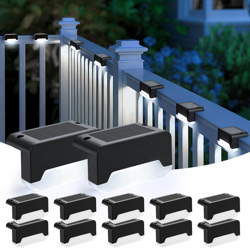 Plastic Solar Powered Step Light Pack
