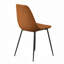 Chaise d'appoint en cuir Kody Vegan-2107797092