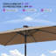 Parasol de table rectangulaire 5 'x 8'-507739093