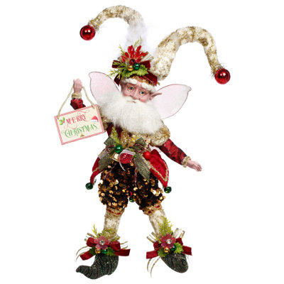 Merry Christmas Fairy, Small - 11.5 Inches