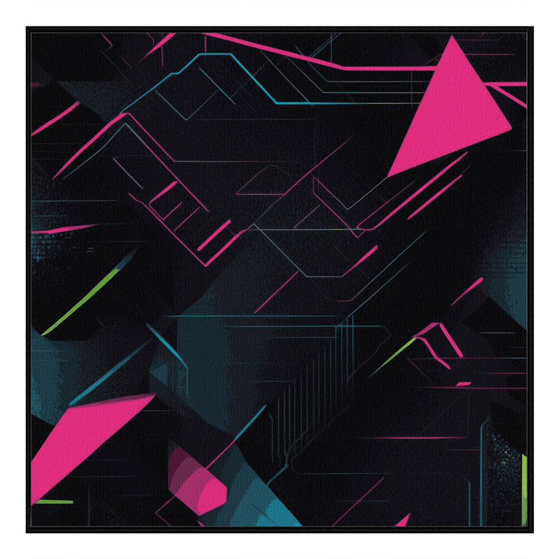 Spectrum Trails Rug, Square 6'