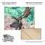 Debmercury   Fallow Stag Deer. Wood Slat Art-32172514