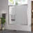 Hardware Double Sliding Shower Door, 56 - 60"X58", 1/4" (6Mm) Tempered Glass, Aluminum Frame, Safe And Reliable Performance For Bathroom 60" Wide Door With American Design, Easy To Install Assemble-121004709