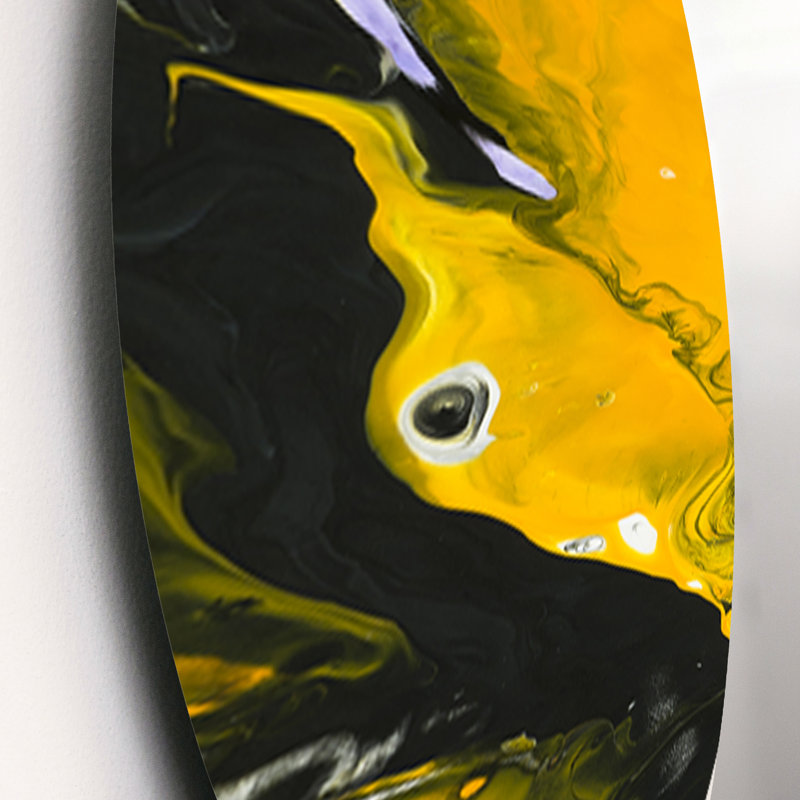 Abstract Wall Decor on Metal